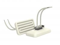 Керамический инфракрасный излучатель HFEH 0.25 кВт/230 В; 122 × 60 мм; Провод 100 мм; с термопарой